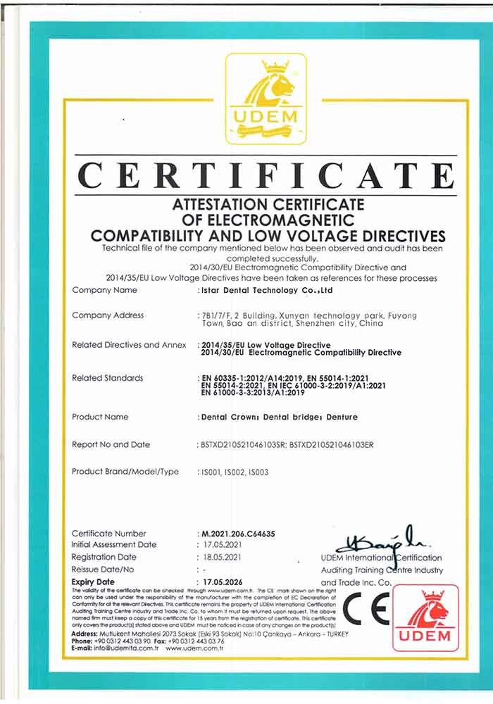 Certificates ISD Have Obtained