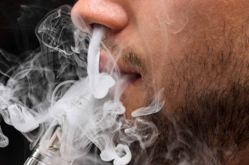 Smoking or chewing tobacco (1)
