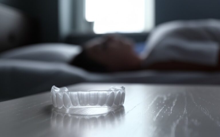 Custom dental night guard for teeth protection