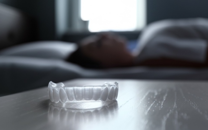 Custom dental night guard for teeth protection