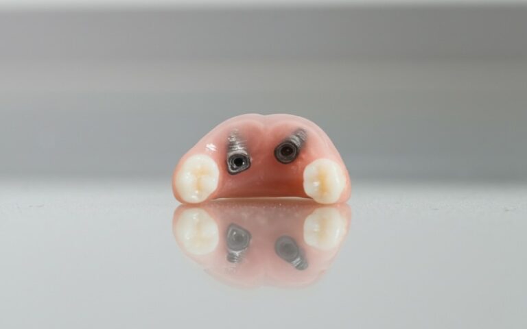 Dental implant overdenture with attachment system