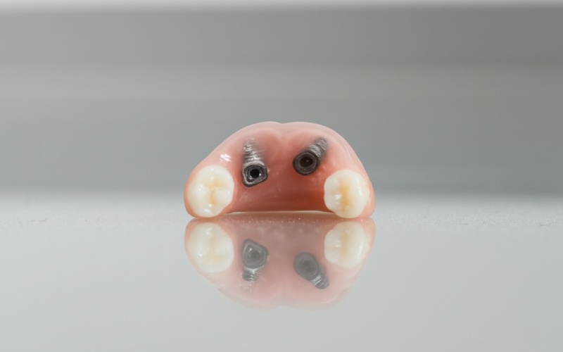 Dental implant overdenture with attachment system