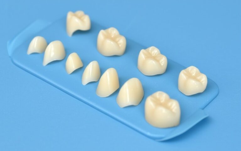 Porcelain and acrylic denture teeth comparison