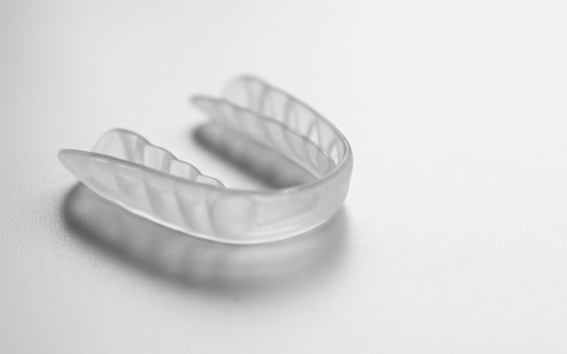 Soft flexible night guard for TMJ relief