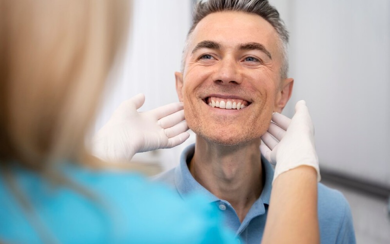 smile transformation with implant overdentures