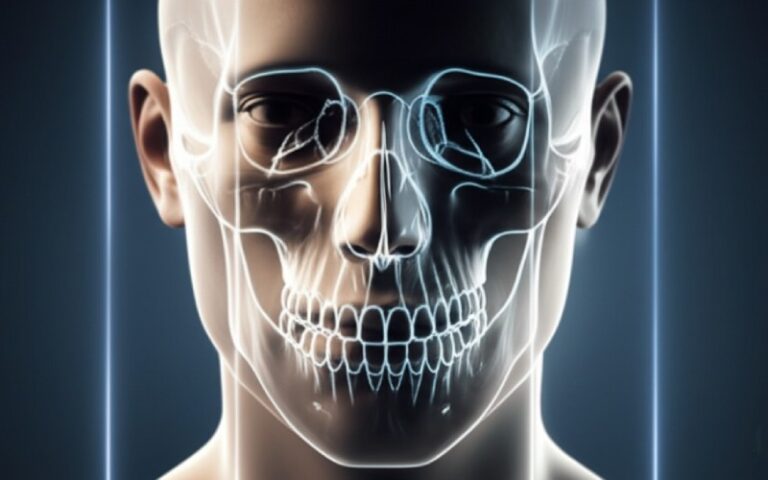 Abstract representation of facial balance