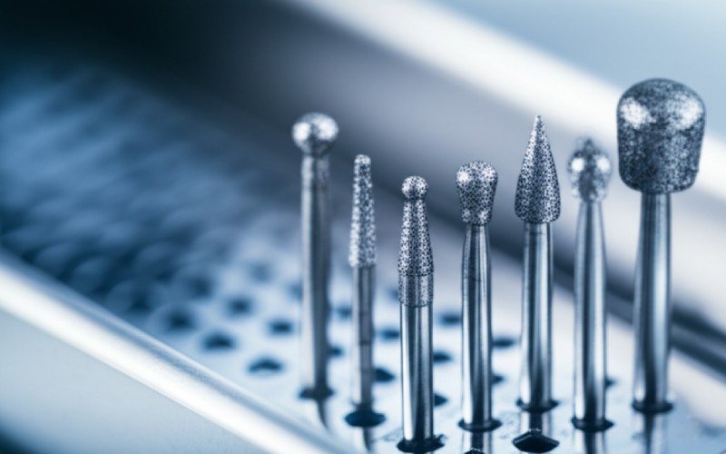 Dental burs for crown preparation
