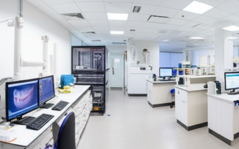 Modern full-service dental laboratory
