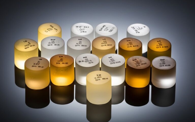 lithium disilicate ingots in a lab