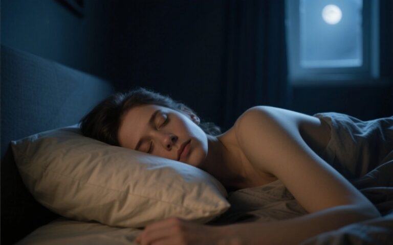 Personne dormant paisiblement