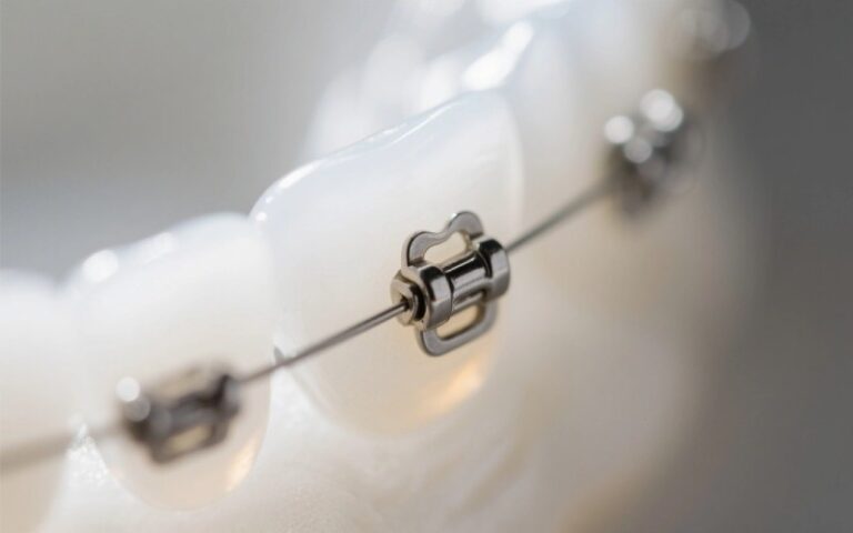 Orthodontic wax providing comfort on a brace