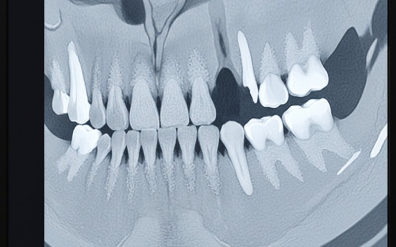3D CT-scanning viser kæbeknoglens tæthed