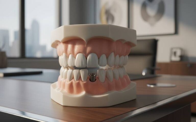 Dental model prepared for restoration