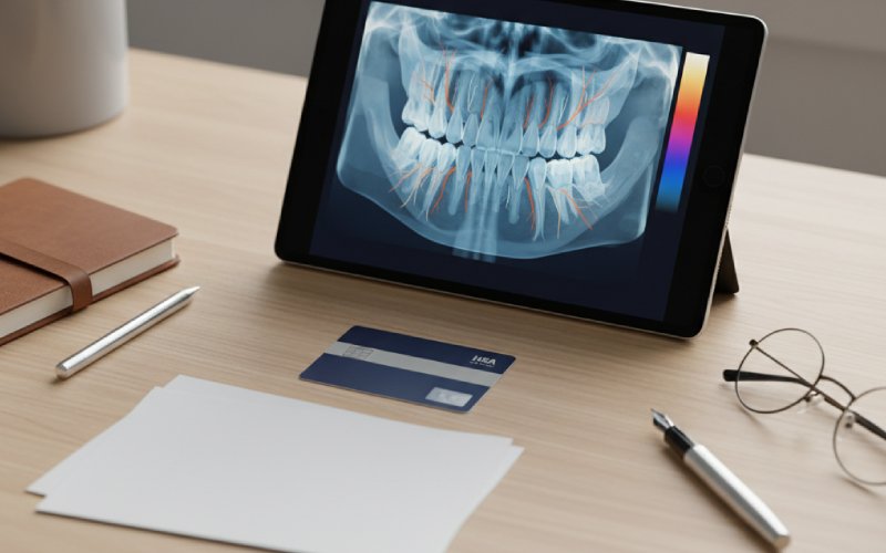 Planning dental implant with HSA