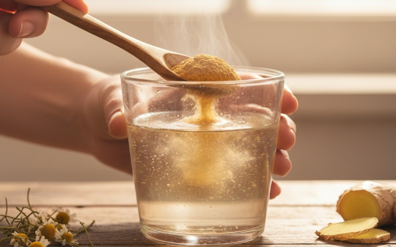 Preparing a natural oral health rinse