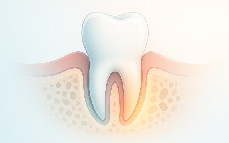 tooth healing concept