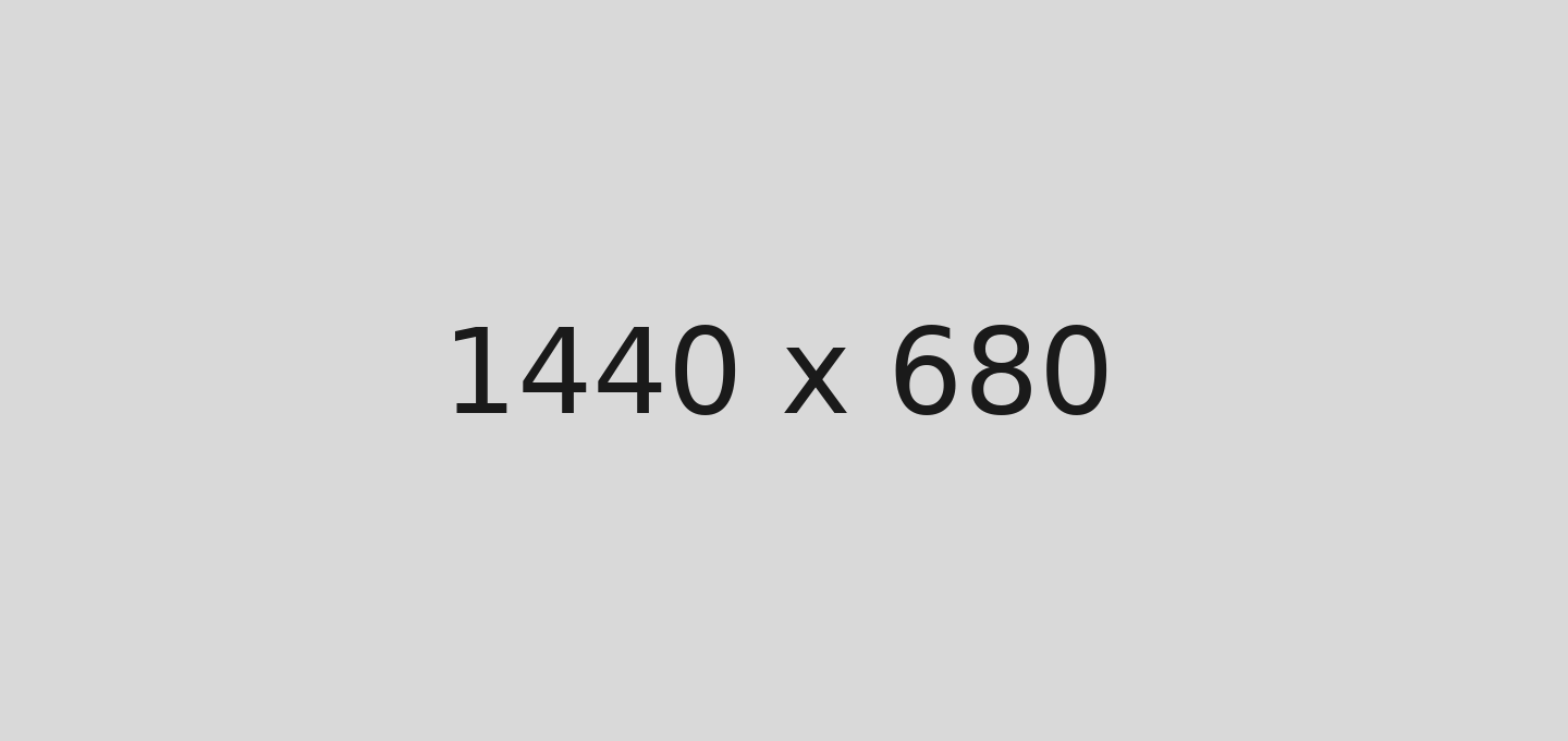 Placeholder 1440 x 680